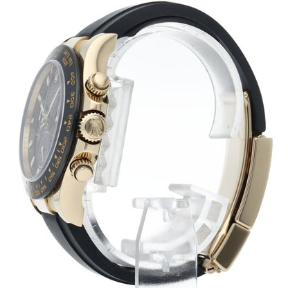 Rolex Cosmograph Daytona Watch Box 18k Yellow Gold Rubber Black Polished — view 3