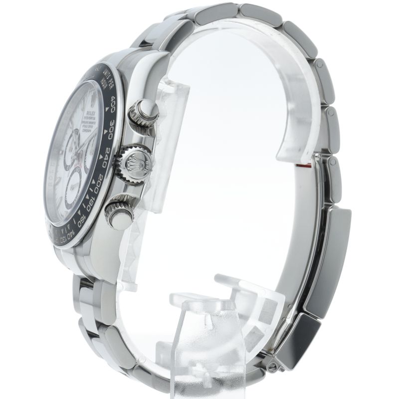 Rolex Cosmograph Daytona Watch Box SS Ceramic White — view 3