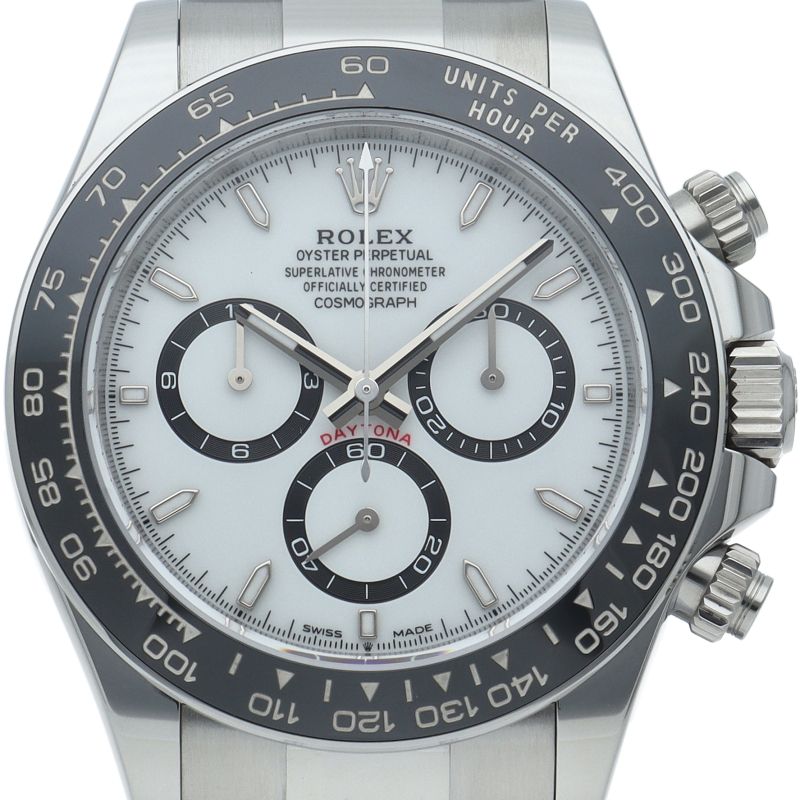 Rolex Cosmograph Daytona Watch Box SS Ceramic White