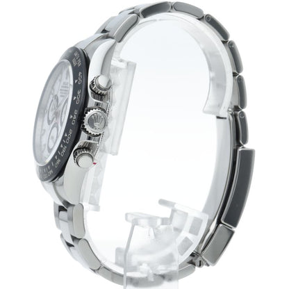 Rolex Cosmograph Daytona Watch Box SS Ceramic White Polished — view 3