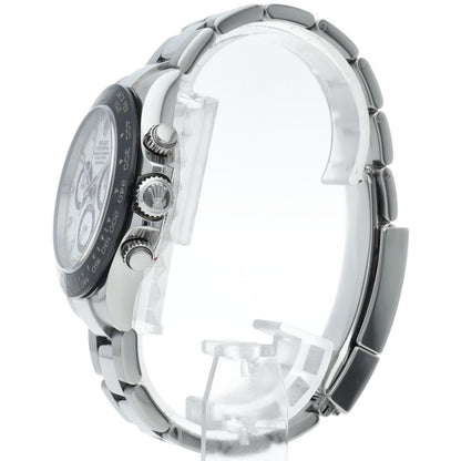 Rolex Cosmograph Daytona Watch Box SS Ceramic White Polished — view 3