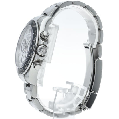Rolex Cosmograph Daytona Watch Box SS Ceramic White Polished — view 3