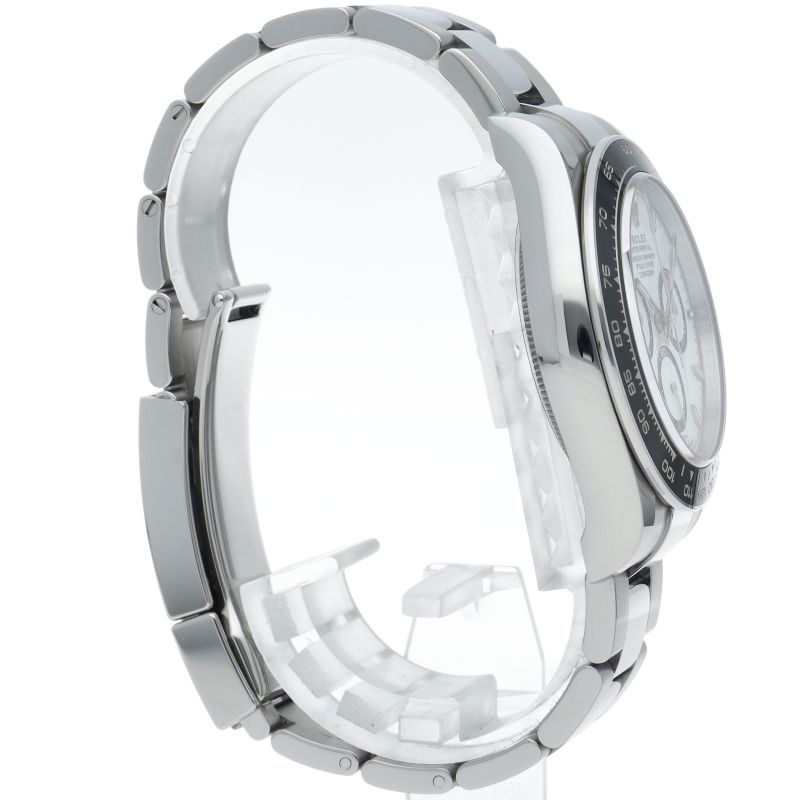 Rolex Cosmograph Daytona Watch Box SS Ceramic White Polished — view 4
