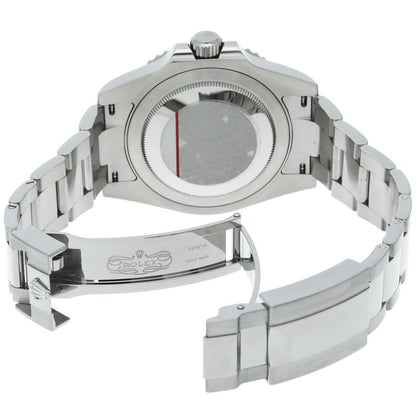 Rolex GMT Master 2 Watch Oyster Box SS Black Polished — view 5