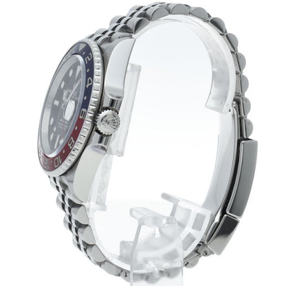 Rolex GMT Master 2 Watch Box SS Black Polished — view 3