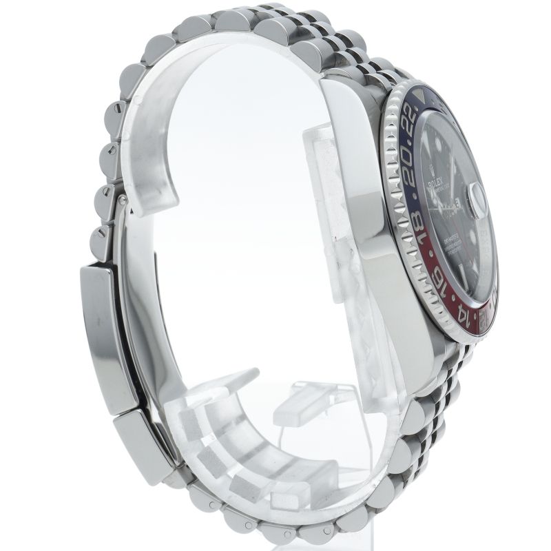 Rolex GMT Master 2 Watch Box SS Black Polished — view 4
