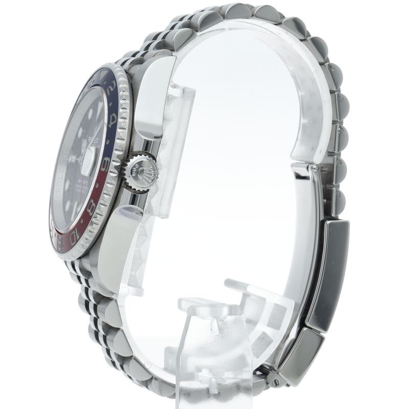 Rolex GMT Master 2 Watch Box SS Black Polished — view 3