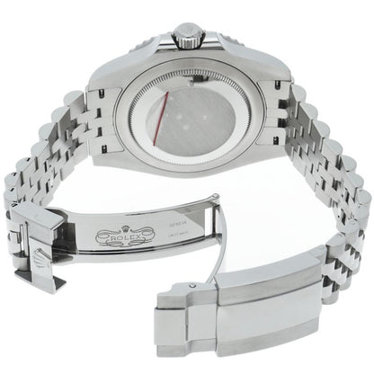 Rolex GMT Master 2 Watch Box SS Black Polished — view 5