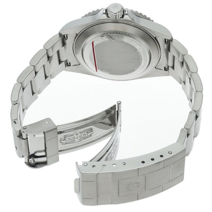 Rolex Submarinade Date Roulette SS Watch Black Polished — view 5