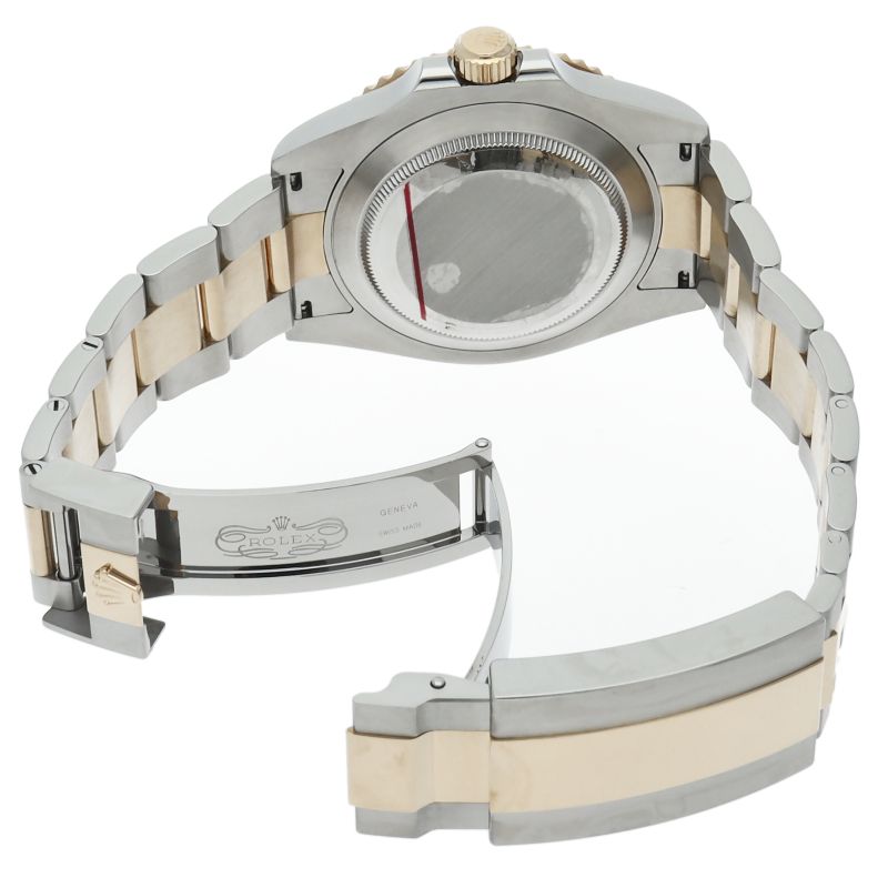Rolex Submariner Date Watch 18k Yellow Gold SS Black Polished — view 5