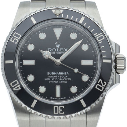 Rolex Submariner Watch Mirror Buckle Box SS Black