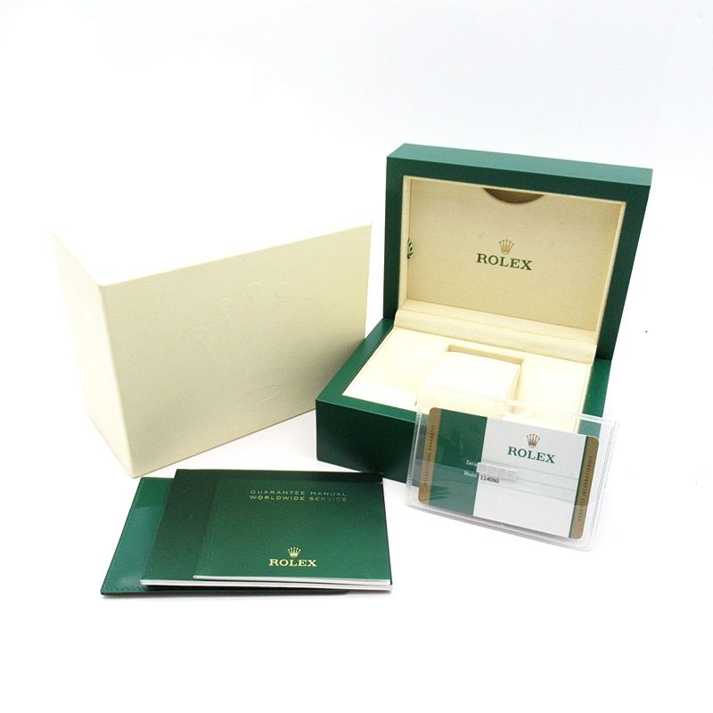 Rolex Submariner Watch Mirror Buckle Box SS Black — view 6