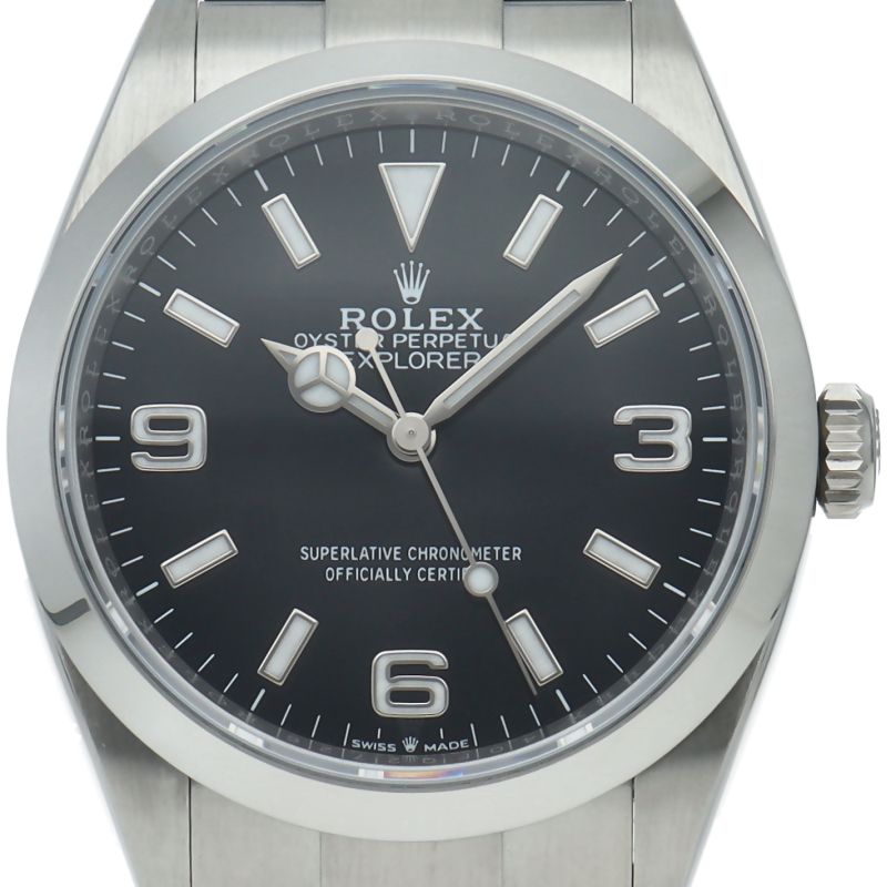 Rolex Watch Box SS Black Polished