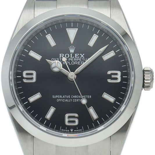 Rolex Watch Box SS Black Polished