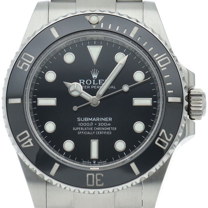 Rolex Submariner Watch Box SS Black Polished
