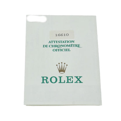 Rolex Submariner Date Tritium SS Watch Black Polished — view 6
