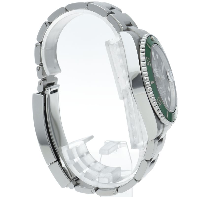Rolex Submariner Date Watch Green Box SS Black — view 4