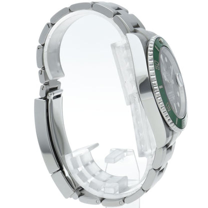 Rolex Submariner Date Watch Green Box SS Black — view 4