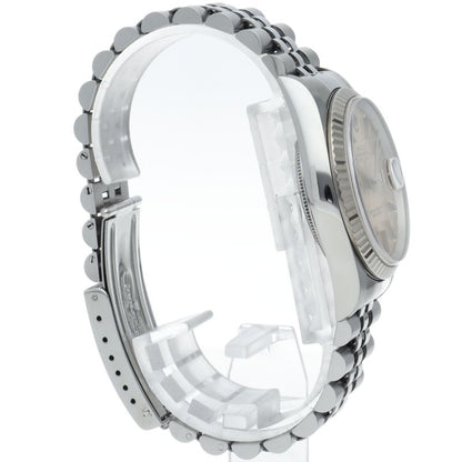 Rolex Datejust Watch 18k White Gold SS Chien Color Polished — view 4