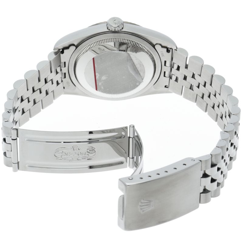 Rolex Datejust Watch 18k White Gold SS Chien Color Polished — view 5