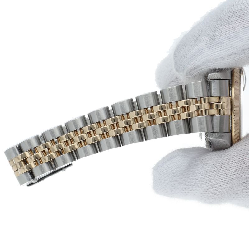Rolex Datejust Watch 18k Yellow Gold SS Chien Color Polished 19 — view 6