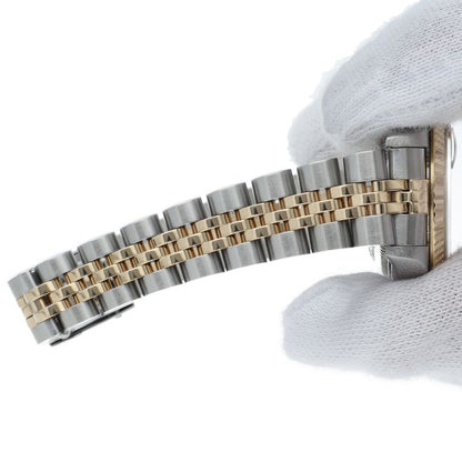 Rolex Datejust Watch 18k Yellow Gold SS Chien Color Polished 19 — view 6