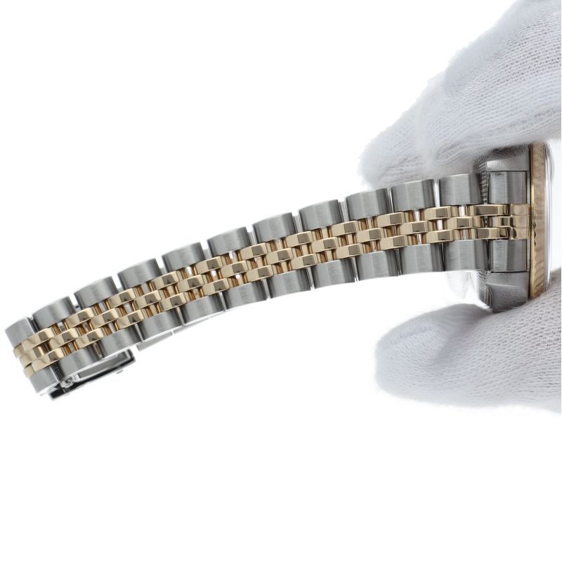 Rolex Datejust Watch Diamond 18k Yellow Gold SS Champagne — view 6