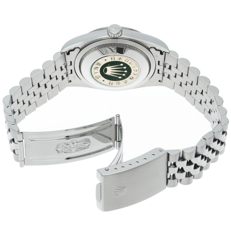 Rolex Datejust Watch 18k White Gold SS Silver Polished — view 5