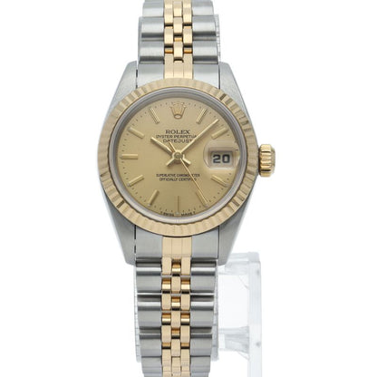 Rolex Datejust Watch 18k Yellow Gold SS Chien Color Polished 19 — view 2