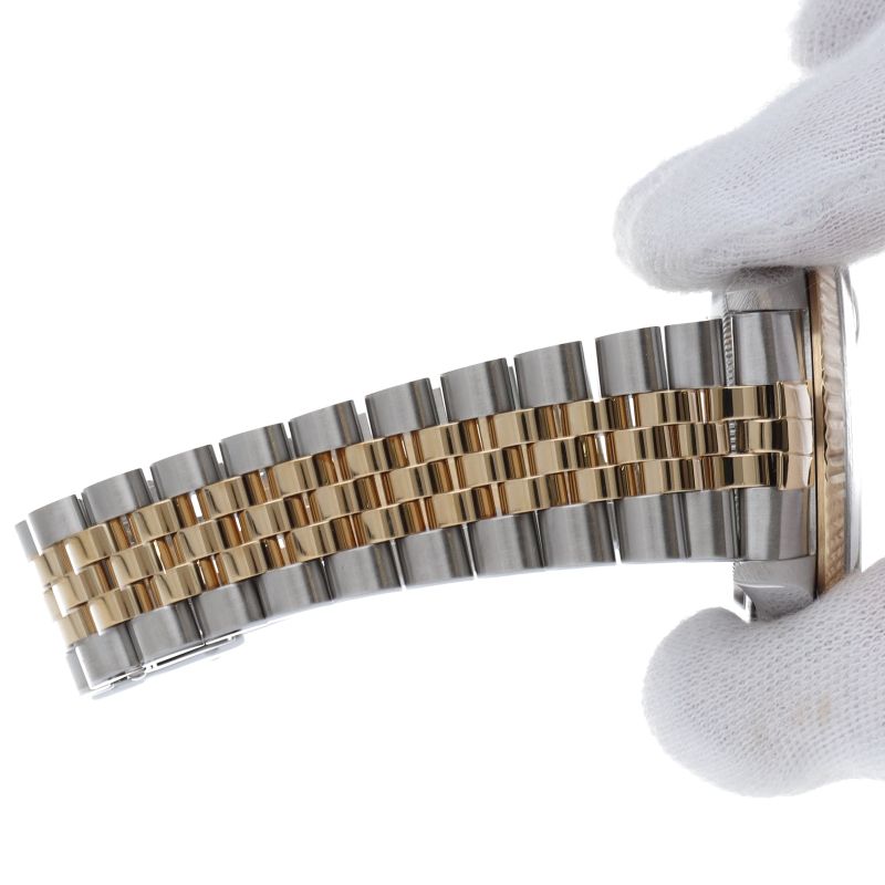 Rolex Datejust Watch 18k Yellow Gold SS Chien Color Polished — view 7