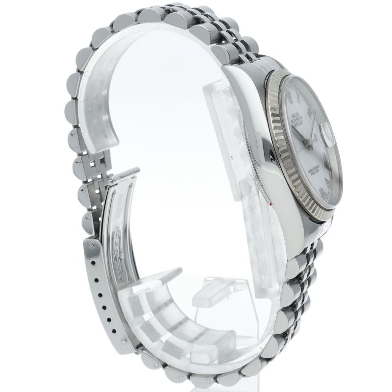 Rolex Datejust Watch 18k White Gold SS Polished — view 4