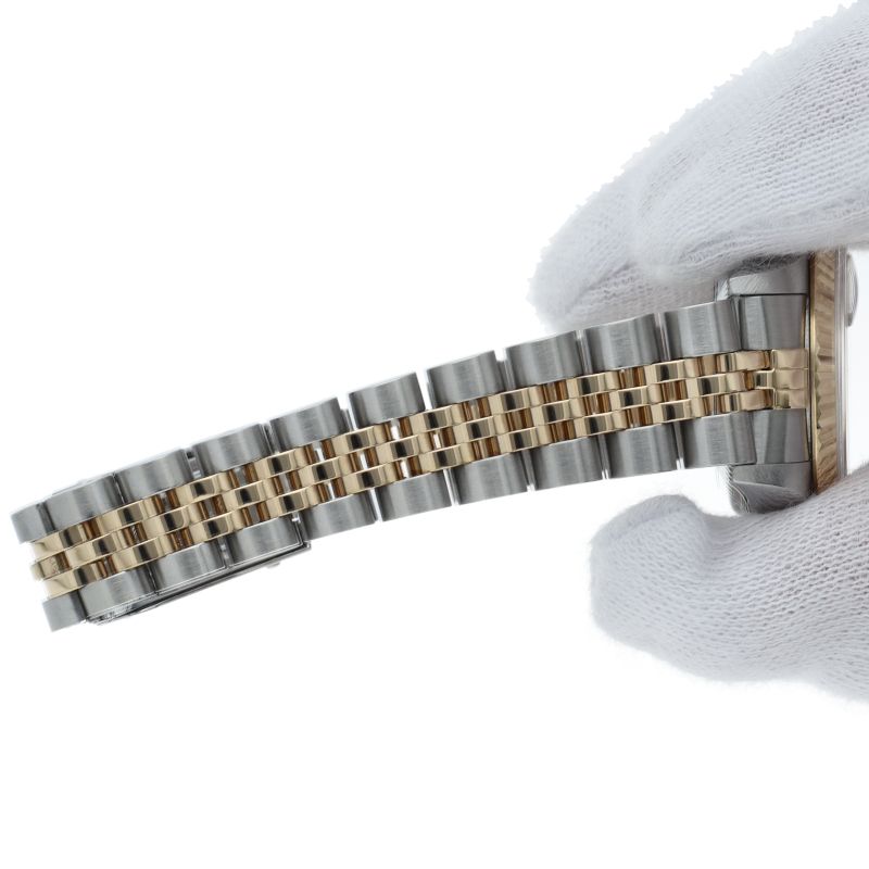 Rolex Datejust Watch 18k Yellow Gold SS Champagne Color Polished 20 — view 6