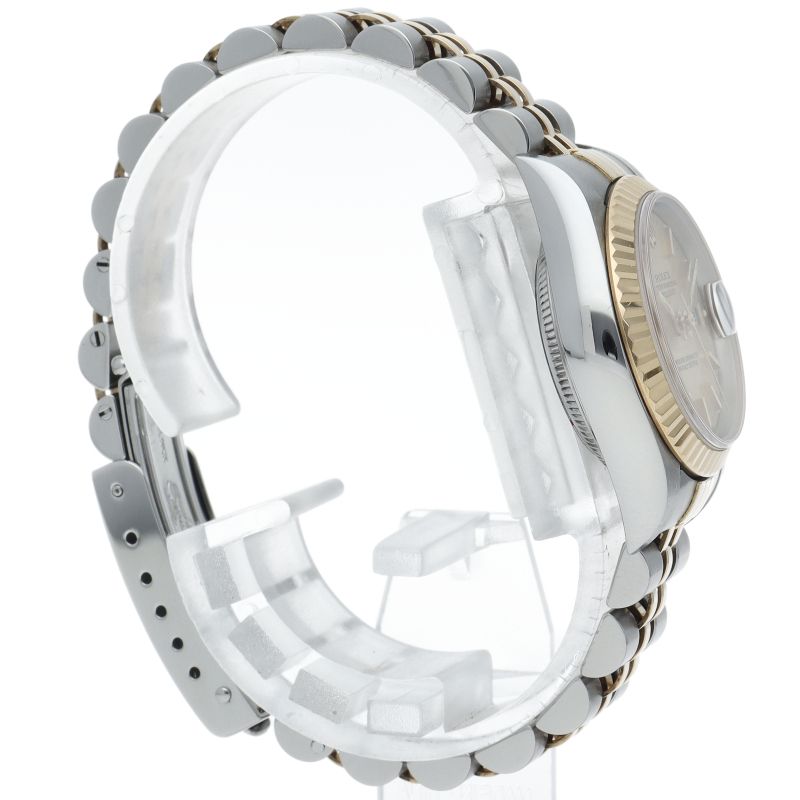 Rolex Datejust Watch 18k Yellow Gold SS Champagne Color Polished 20 — view 4