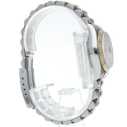 Rolex Datejust Watch Diamond Computer Dial 18k Yellow Gold SS — view 4