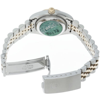 Rolex Datejust Watch Diamond Computer Dial 18k Yellow Gold SS — view 5