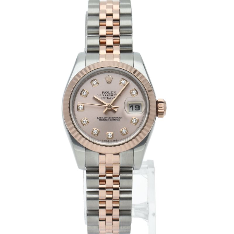 Rolex Datejust 26 Watch Diamond Box International Service — view 2