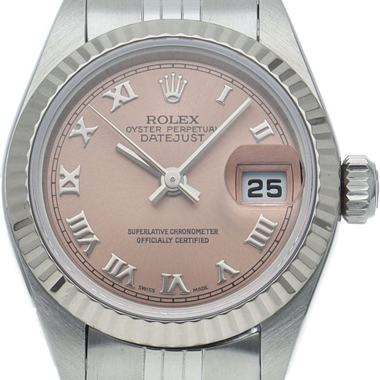 Rolex Datejust Watch Box International Service 18k White Gold SS Pink Specificat