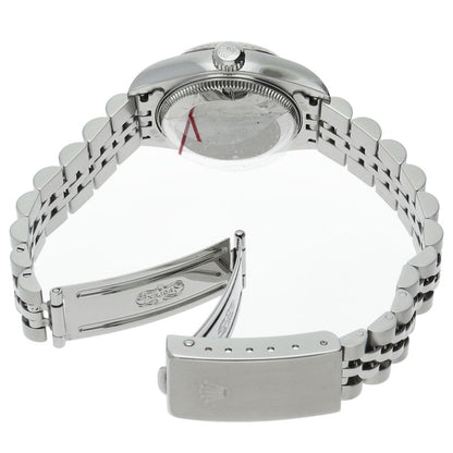 Rolex Datejust Watch Diamond 18k White Gold SS Black Polished — view 5