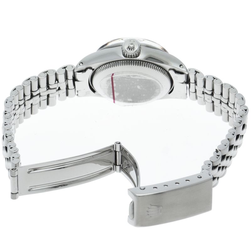 Rolex Oyster Perpetual Date Antique SS Watch Silver Polished — view 5