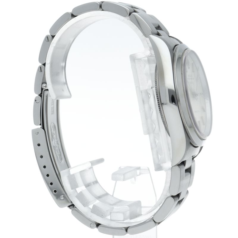 Rolex Air King SS Watch Silver Polished — view 4