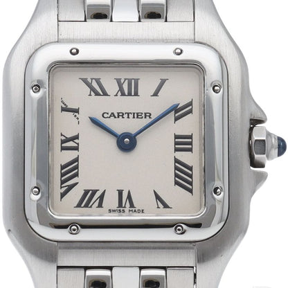 Cartier Panthere SM Watch Dial Box SS White Polished