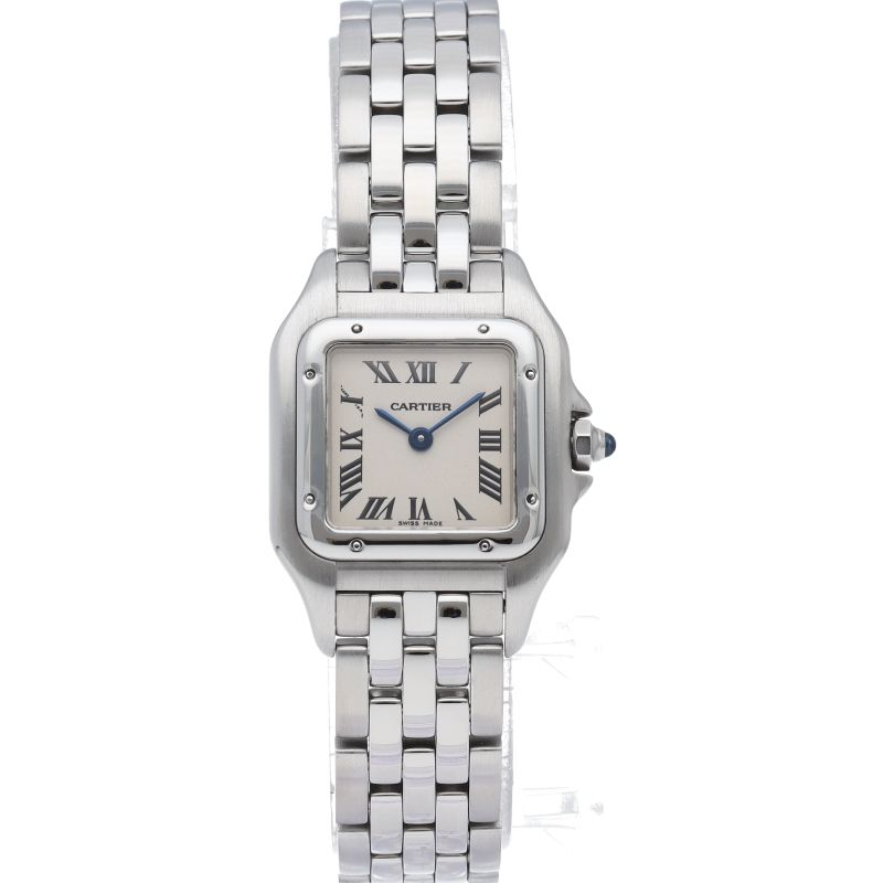 Cartier Panthere SM Watch Dial Box SS White Polished — view 2