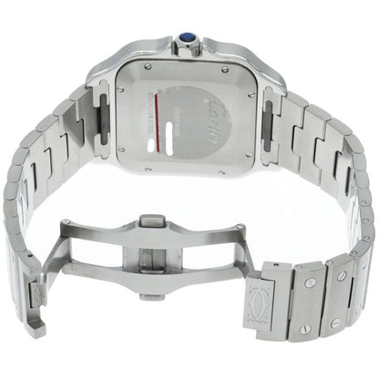 Cartier Santos de Cartier Watch LM SS Blue Polished — view 5