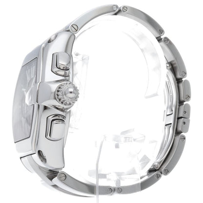 Cartier Roadster XL Chronograph Watch SS Black Polished — view 3