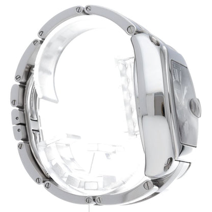 Cartier Roadster XL Chronograph Watch SS Black Polished — view 4