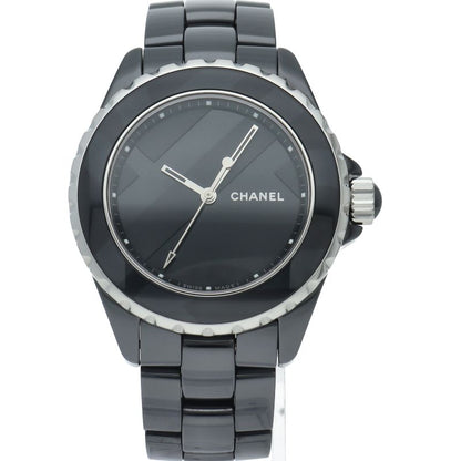 Chanel Untitled Watch 38 mm Auto Depth Lock World Limited Pieces Box Ceramic — view 2