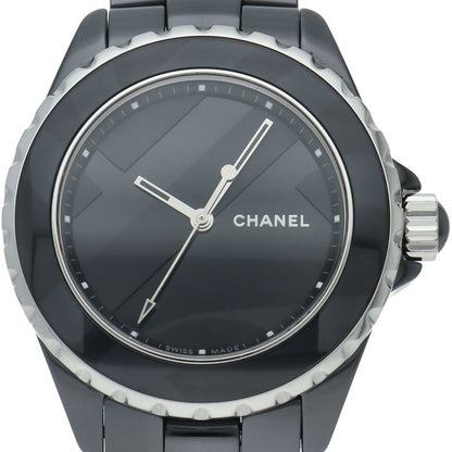 Chanel Untitled Watch 38 mm Auto Depth Lock World Limited Pieces Box Ceramic