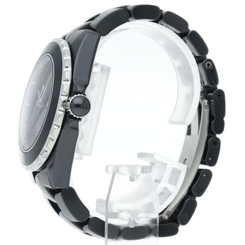 Chanel Untitled Watch 38 mm Auto Depth Lock World Limited Pieces Box Ceramic — view 3