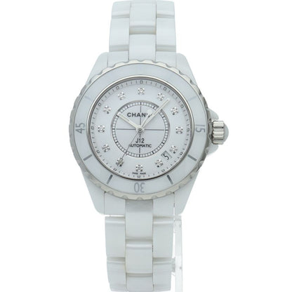 Chanel Watch 38 mm Diamond Auto Depth Box Ceramic White Polished — view 2