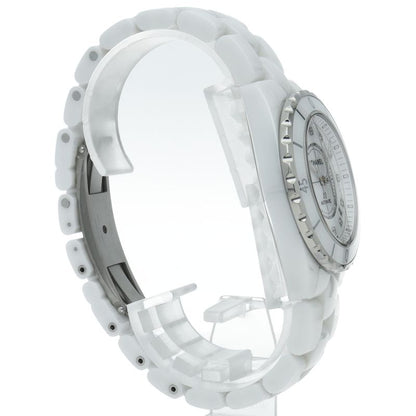Chanel Watch 38 mm Diamond Auto Depth Box Ceramic White Polished — view 4